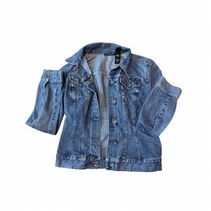 DKNY Jeans Classic Denim Jacket Medium Wash Size M